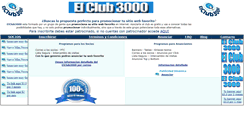 Desktop Screenshot of elclub3000.com.ar