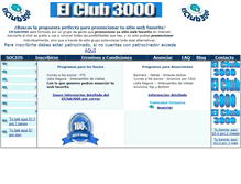 Tablet Screenshot of elclub3000.com.ar